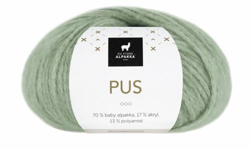 Du Store Alpakka Garn Pus Støvet-Jadegrønn 4040,  50g (773-309-4040)