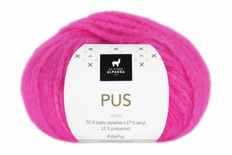 Du Store Alpakka Garn Pus Pink 4061, 50g