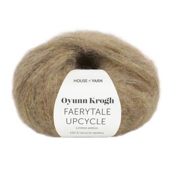 Du Store Alpakka Garn Faerytale-Upcycle Nøttebrun 421, 50g, by Øyunn Krogh