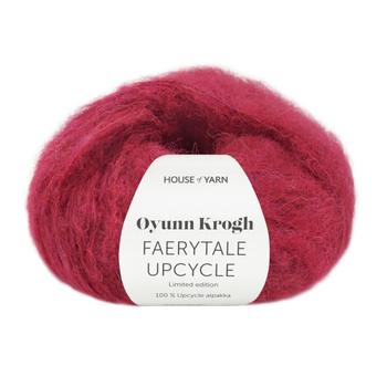 Du Store Alpakka Garn Faerytale-Upcycle Rød 425, 50g, by Øyunn Krogh