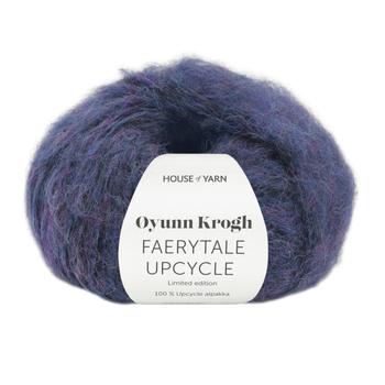 Du Store Alpakka Garn Faerytale-Upcycle Purpur-Melert 429, 50g, by Øyunn Krogh