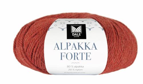 Dale Garn Alpakka Forte Varm-Terracotta-Melert 703,  50g (773-226-703)