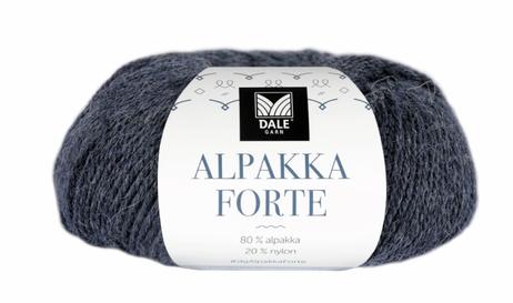 Dale Garn Alpakka Forte Indigo-Melert 708, 50g