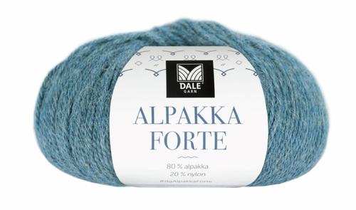 Dale Garn Alpakka Forte Lys-Denim-Melert 714,  50g (773-226-714)