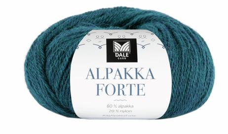 Dale Garn Alpakka Forte Petrol-Melert 723, 50g