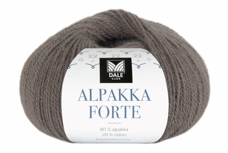 Dale Garn Alpakka Forte Muldvarp 735, 50g