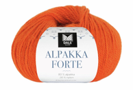 Dale Garn Alpakka Forte Oransje 740,  50g (773-226-740)