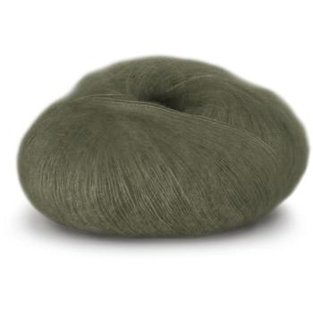 Dale Garn Tynn Kidsilk Erle Armygrønn 4012,  25g (773-232-4012)