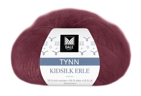 Dale Garn Tynn Kidsilk Erle Bordeaux 4026,  25g (773-232-4026)