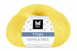 Dale Garn Tynn Kidsilk Erle Gul 4033, 25g