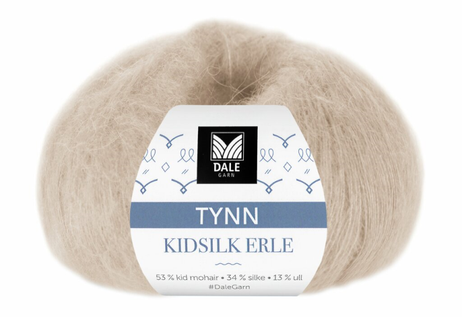 Dale Garn Tynn Kidsilk Erle Latte 4038, 25g