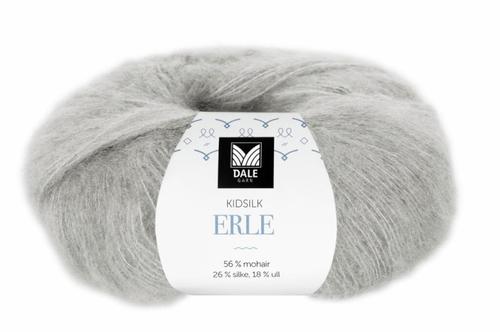 Dale Garn Kidsilk Erle Lys-Grå 3502,  50g (773-205-3502)