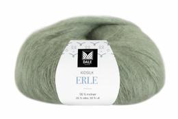 Dale Garn Kidsilk Erle Jadegrønn 9047, 50g