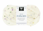 Dale Garn Multi Popkorn Hvit 501,  50g (773-219-501)