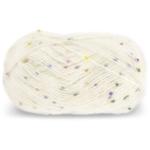 Dale Garn Multi Popkorn Hvit 501,  50g (773-219-501)