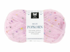 Dale Garn Multi Popkorn Rosa 505, 50g