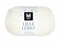 Dale Garn Lille Lerke Halvbleket-Hvit 0017, 50g