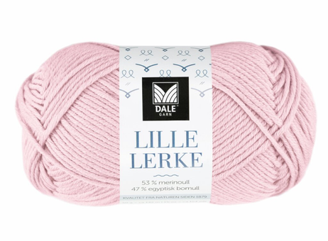 Dale Garn Lille Lerke Dus-Rosa 8121,  50g (773-214-8121)