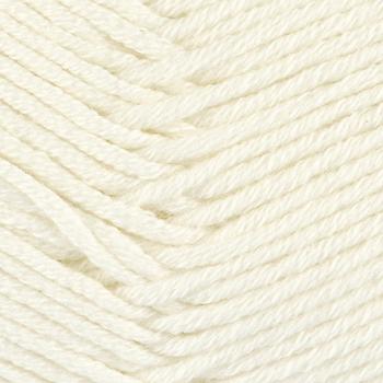 Dale Garn Lille Lerke Halvbleket-Hvit 0017,  50g (773-214-0017)