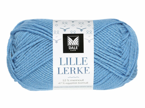 Dale Garn Lille Lerke Isblå 8160,  50g (773-214-8160)