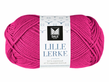 Dale Garn Lille Lerke Pink 8161, 50g