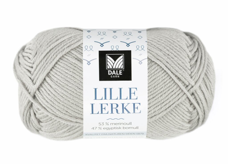 Dale Garn Lille Lerke Lys-Grå 8167,  50g (773-214-8167)