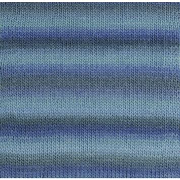 Gjestal Garn  Pretty-Print Ullgarn Blåfarget 503,  100g (773-120-503)