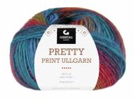 Gjestal Garn  Pretty-Print Ullgarn Regnbue 504,  100g (773-120-504)
