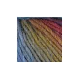 Gjestal Garn  Pretty-Print Ullgarn Regnbue 504,  100g (773-120-504)