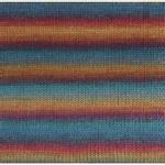 Gjestal Garn  Pretty-Print Ullgarn Regnbue 504,  100g (773-120-504)