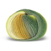 Gjestal Garn  Pretty-Print Ullgarn Grønnfarget 507,  100g (773-120-507)