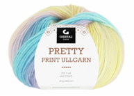 Gjestal Garn  Pretty-Print Ullgarn Pastellfarget 508,  100g (773-120-508)