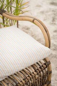 Ib Laursen Putetrekk til setepute August Natur Blå 45x45 (171-66147-30)