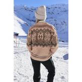 Du Store Alpakka VM Genser Trondheim 2025 Rosa-kamel 