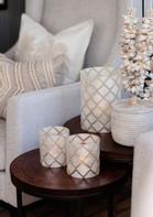 Halvor Bakke Capiz Telysholder Ruter H11