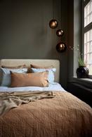 Lexington Sengeteppe Bomull Vattert Beige 160x240