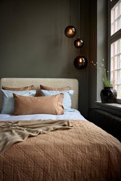 Lexington Sengeteppe Bomull Vattert Beige 160x240 (588-12410101-2000-BS10)