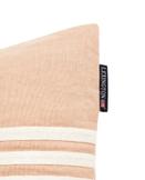 Lexington Putetrekk Brodert Stripe Lin Beige-Hvit 50x50 (588-12414109-2610-SH25)