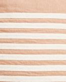 Lexington Putetrekk Brodert Stripe Lin Beige-Hvit 50x50 (588-12414109-2610-SH25)
