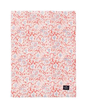 Lexington Duk Blomster Koral-Hvit  (588-12413000-3971)