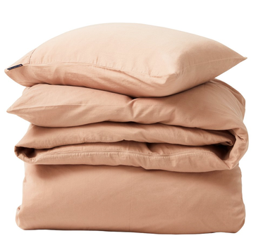 Lexington Sengesett Bomull-Sateng Beige