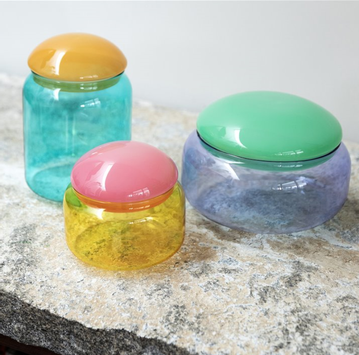 Klevering Glasskrukke Gul H11 (712-1471-06)