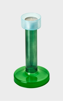 Klevering Bole Lysestake telys grønn H21