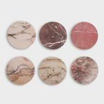 &Klevering Coasters Marmorfinish 6stk (712-1556-01)