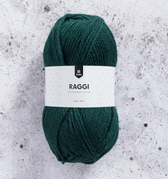 Järbo GARN Raggi Forest-Green 15172, 100g