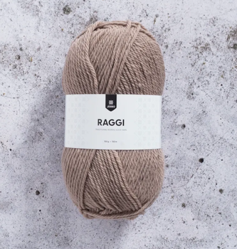 Järbo GARN Raggi Morel-Brown 15117, 100g