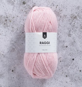 Järbo GARN Raggi Cloud-Pink 15176, 100g (634-15176)