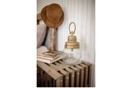 EcoFurn D-Bench/ Sidebord 45 Furu-Grå (539-93772)