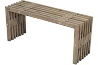 EcoFurn Eco D-Benk Furu Grå (539-93765)