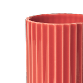 Lyngby Vase Rød Ø8, 5xH15.5 (521-200733)